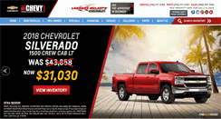 Desktop Screenshot of landersmclartychevrolet.com