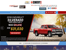 Tablet Screenshot of landersmclartychevrolet.com